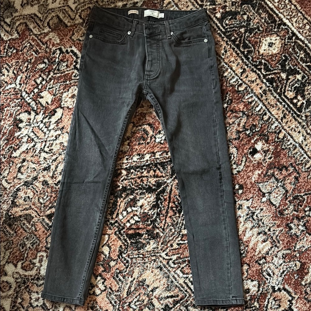 Topman Gray Jeans